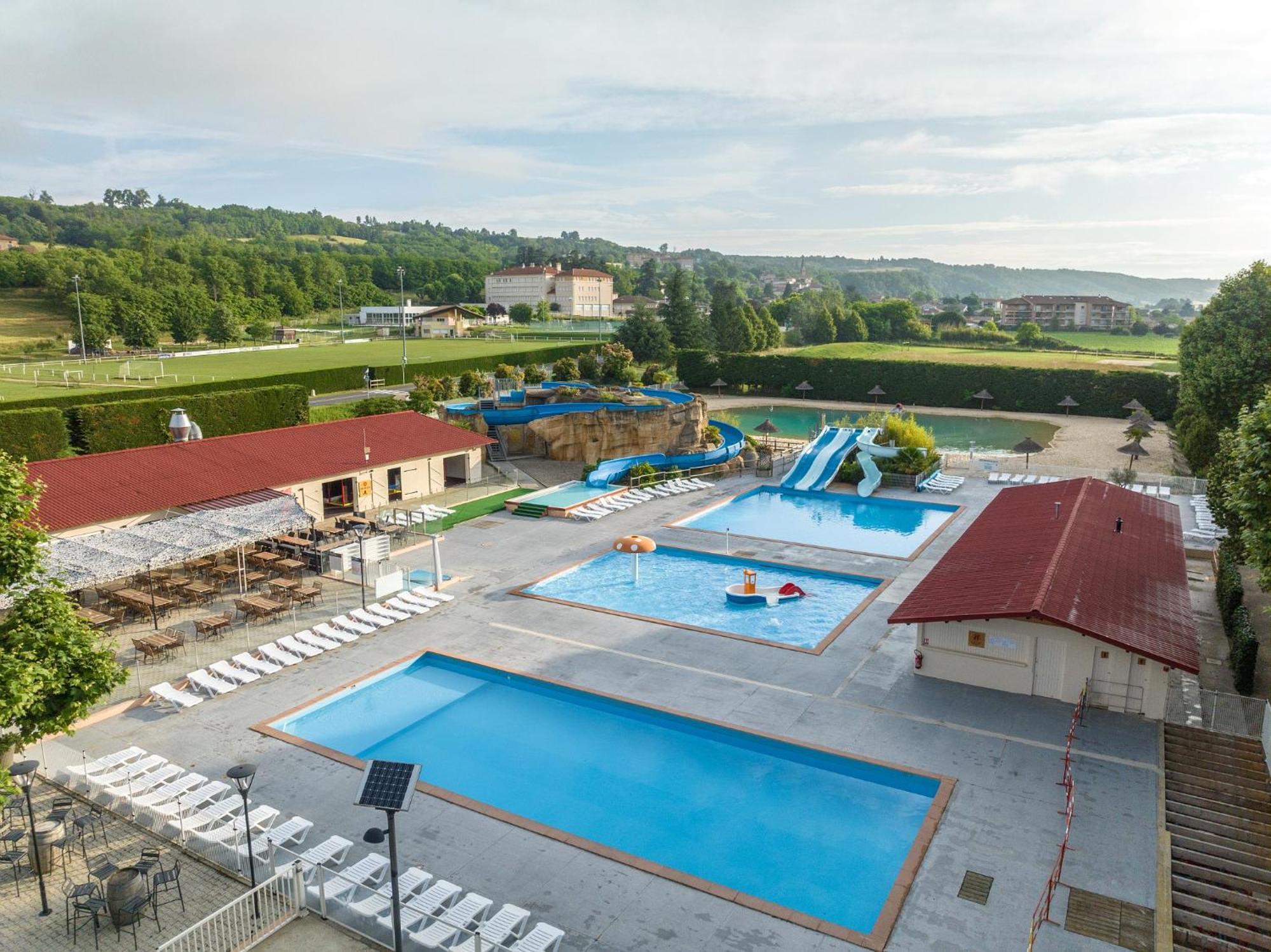 Camping Chateau De Galaure Chateauneuf-de-Galaure Luaran gambar